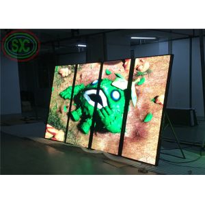 Remote 4G/ WIFI Control Indoor P2.5 SMD2121 Poster Led Display with slim frame