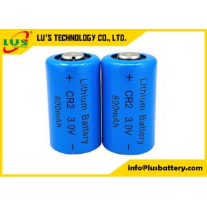 OEM Cr2 Lithium Manganese Dioxide Battery 3 Volt 850mah