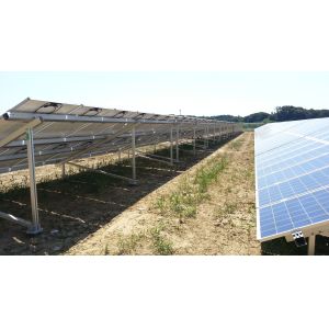 Solar PV Bracket Solar Panel Mounting Structure PV Racks Anti Corrosion Aluminum