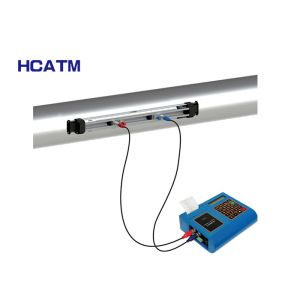 LCD Display IP67 6000mm 20mA Ultrasonic Flow Transmitter