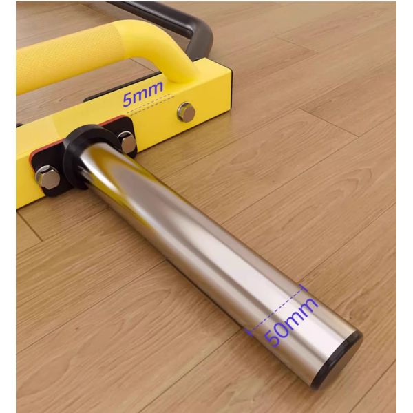 Hexagonal Solid Large Ring Rod Hard Pull Rod Deadlift Bar Barbell Bar Hex Trap Bar