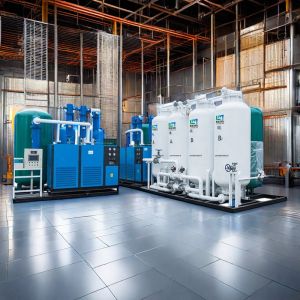 Pair Assembly Four Towers Oxygen Plant PSA Oxygen Generator