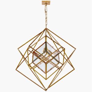 Vsual Comfort Cubist Medium Chandelier KW 5021