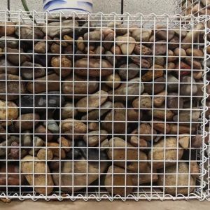 Retaining Wall Garden Decoration Galvanized Iron Wire Welded Gabion Stone Cage