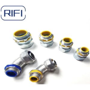 Flexible Conduit Fitting Liquid Tight Straight/90 Degree Connector UL 1/2"-4"