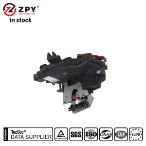 ZPY Front Left Door Lock Mechanism 4E1837015 for VW Audi Porsche