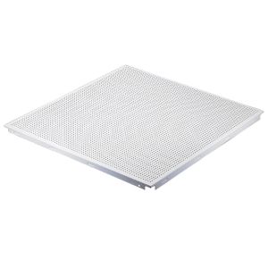 Wholesale Metallic Finishes Acoustic Ceiling Tiles with Accoustical Rockwool Backing from china suppliers