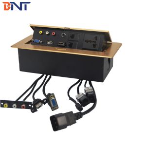 2019 new socket pop up type table hidden media socket with universal power for