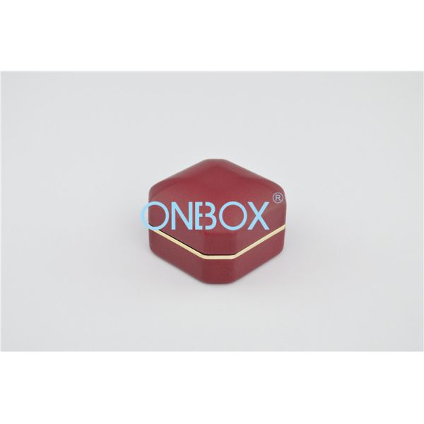 Wedding Engagement Single Ring presentation packaging boxes With LED Light