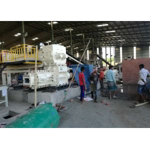 Building material vacuum extruder machinery Fully automatic clay bricks