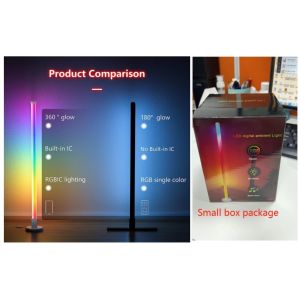 2023 Design Smart Home Lighting Corner Floor Lamp for Modern Decorative Indoor