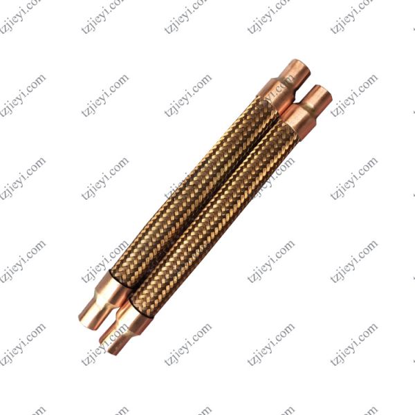 Quality Bronze braided corrugated hose can be used for air conditioning shock absorber pipe for sale
