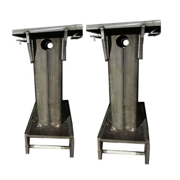 Street Light Poles Large Welding Construction Parts with Custom Processing