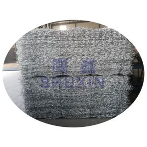 Galvanized 1mx1mx3m Gabion Box Retaining Wall Pvc Coated