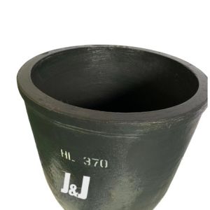 Buy cheap Round Silicon Carbide Graphite Crucible For Melting Aluminum Oxidation from wholesalers