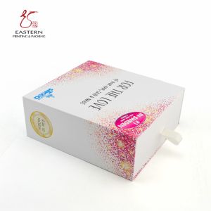 CMYK Hard Cardboard Gift Boxes Drawer Packaging Box Custom Printed
