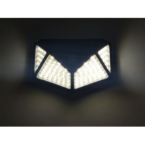 Outdoor Solar Powered LED Light 100LED ABS 1200Mah Lithium 18650 Solar Powered