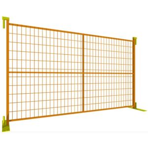 ISO9001 Galvanized Temporary Fence Powder Coating Crowd Control Barriers
