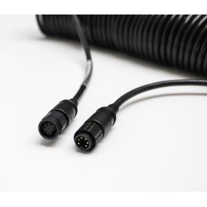 TPU Material 6 Pin Truck Electrical Cable For Car Rear View Camera Audio And
