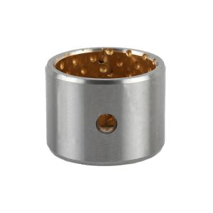 Precision Machined Components Split Self Lubricating Bimetal Bushing With Graphite