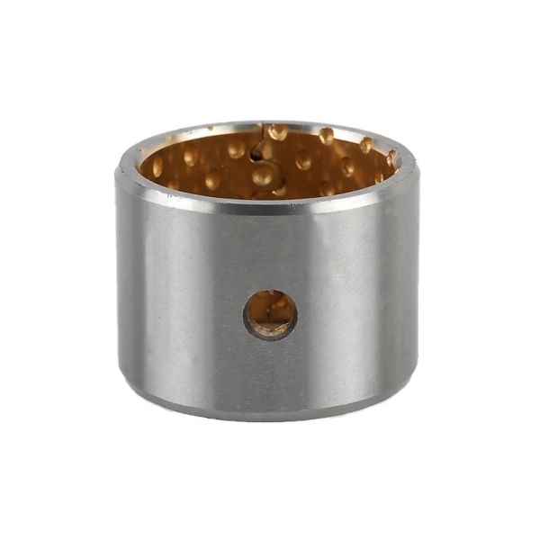 Quality Precision Machined Components Split Self Lubricating Bimetal Bushing With Graphite for sale