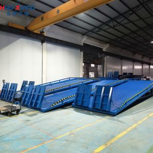 10-Meter Manual Dock Ramp With 10-Ton Capacity For Efficient Heavy Loading