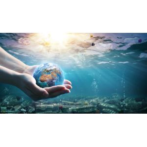 ocean plastic bottles 150D Recycled polyester oxford fabric for lining