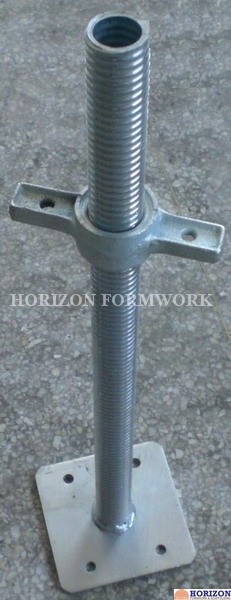 Quality Galvanized Scaffold Screw Jack and Head Jack with BS1139 Standard for sale