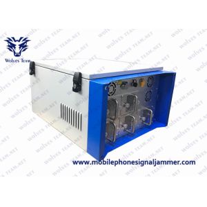 Military Vehicle Bomb Jammer Portable RF Cell Phone Signal Jammer With DDS