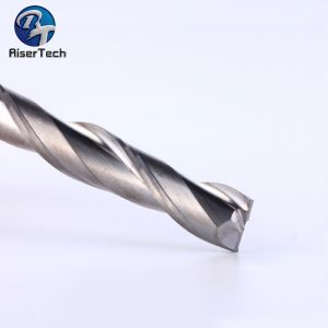 Solid Carbide Router Bits Two Flute Flat Square End Mill For Wood MDF Hard Wood