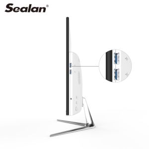 HM65 Chipset 17*17CM 23.8 Inch All In One PC With Mouse Keyboard