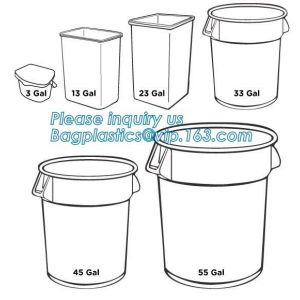 100% Biodegradable Compostable Plastic Garbage Bags, 100% Biodegradable Black