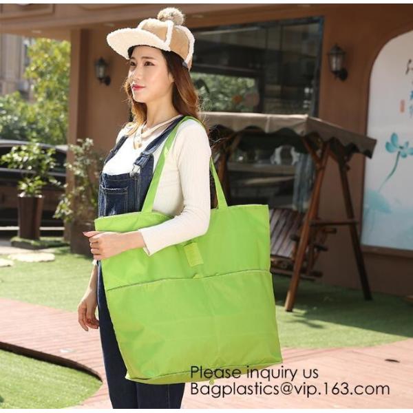 Hiking Polyester Waterproof Foldable Backpack With Your Logo,Reflective Backpacks / Polyester Cycling Reflective Backpac