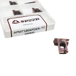 Milling Cnc Carbide Insert For Cast Iron Cutting APMT1604PDER Tungsten