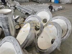Wholesale Metal Ceramic Sleeve Lined Pipe Welding Ceramic Tile Lined Pipes from china suppliers