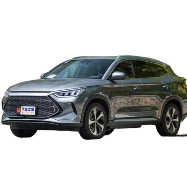 2024 Car BYD Song Plus DMI Energy Hybrid Vehicle 605km White SUV EV Car