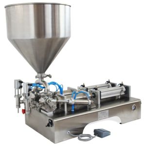 Automatic Single One Head Rotor Lobe Pump Liquid Sauce Food Thick Paste Filling