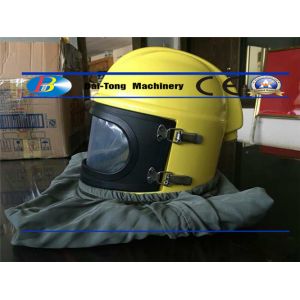 Air Temperature Regulating Sandblasting Helmet , Abrasive Blasting Helmet