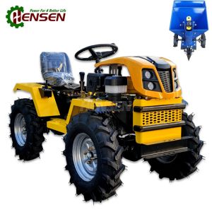 4WD Convertible Gasoline Tractor With Potato Seeder CE Certified