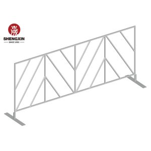 Customized Metal Crowd Control Barrier For Marathon