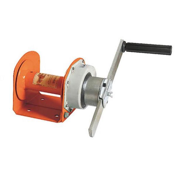 0.01T Test Load Lifting And Pulling Orange Hand Movement Brake Hand Winch