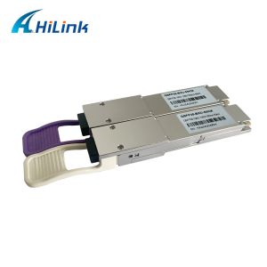 100Gb/s 80Km QSFP28 ZR4 BIDI Transceiver Module for Long Distance Data