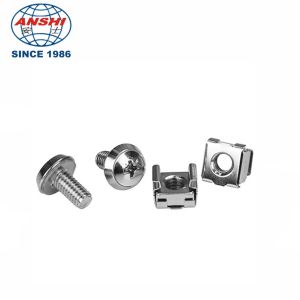 M6 Mounting Screws and Cage Nuts Server Rack Accessories