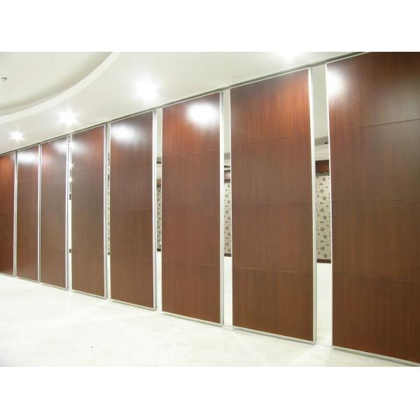 Quality Movable Room Divider Operable Wall With Fabric MDF Hard Cover For Conference Room for sale