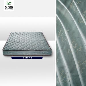 Lightweight 70gsm Polyester Mattress Fabric Aging Resistance