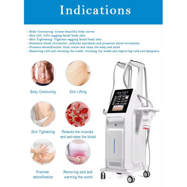 Factory Inner Ball Roller Vacuum Fat Reduction 360 Degree Rotation RF Beauty Equipment