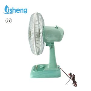 Energy Saving Rechargeable Table Fan 12 Inch DC Solar 12V 13W