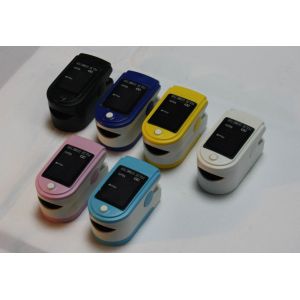 Black Yellow Mini Onyx Finger Pulse Oximeters with SpO2 Probe