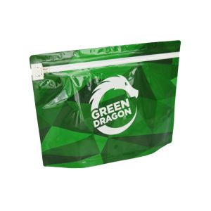 Indoor Pe Laminated Child Resistant Stand Up Pouches Tamper Evident