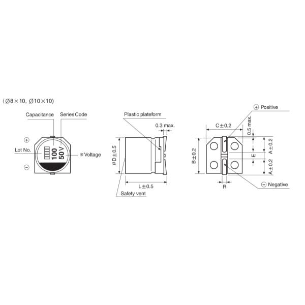 SMD Aluminum Electrolytic Capacitors